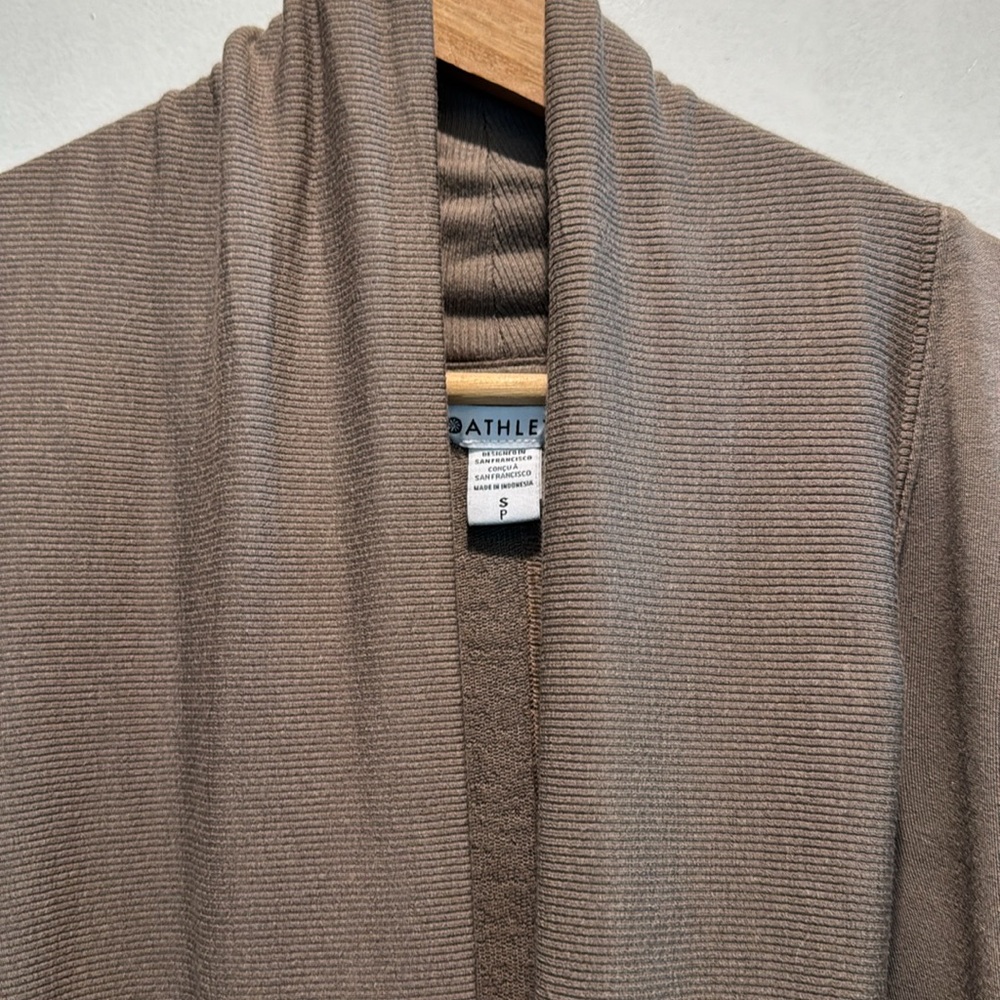 Athleta Pranayama Restore Wrap Sweater - Picture 2 of 7